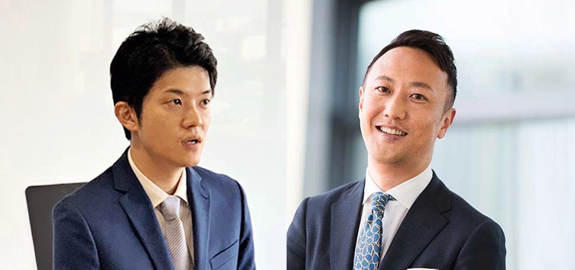 左：奥谷 直樹氏 アクセンチュア・シンガポール 戦略コンサルティング本部 シンガポールイノベーション担当 シニア・マネジャー 右：横瀧 崇氏 アクセンチュア 戦略コンサルティング本部 M&A 日本・アセアン統括 兼 日本・シンガポールイノベーション担当 マネジング・ディレクター