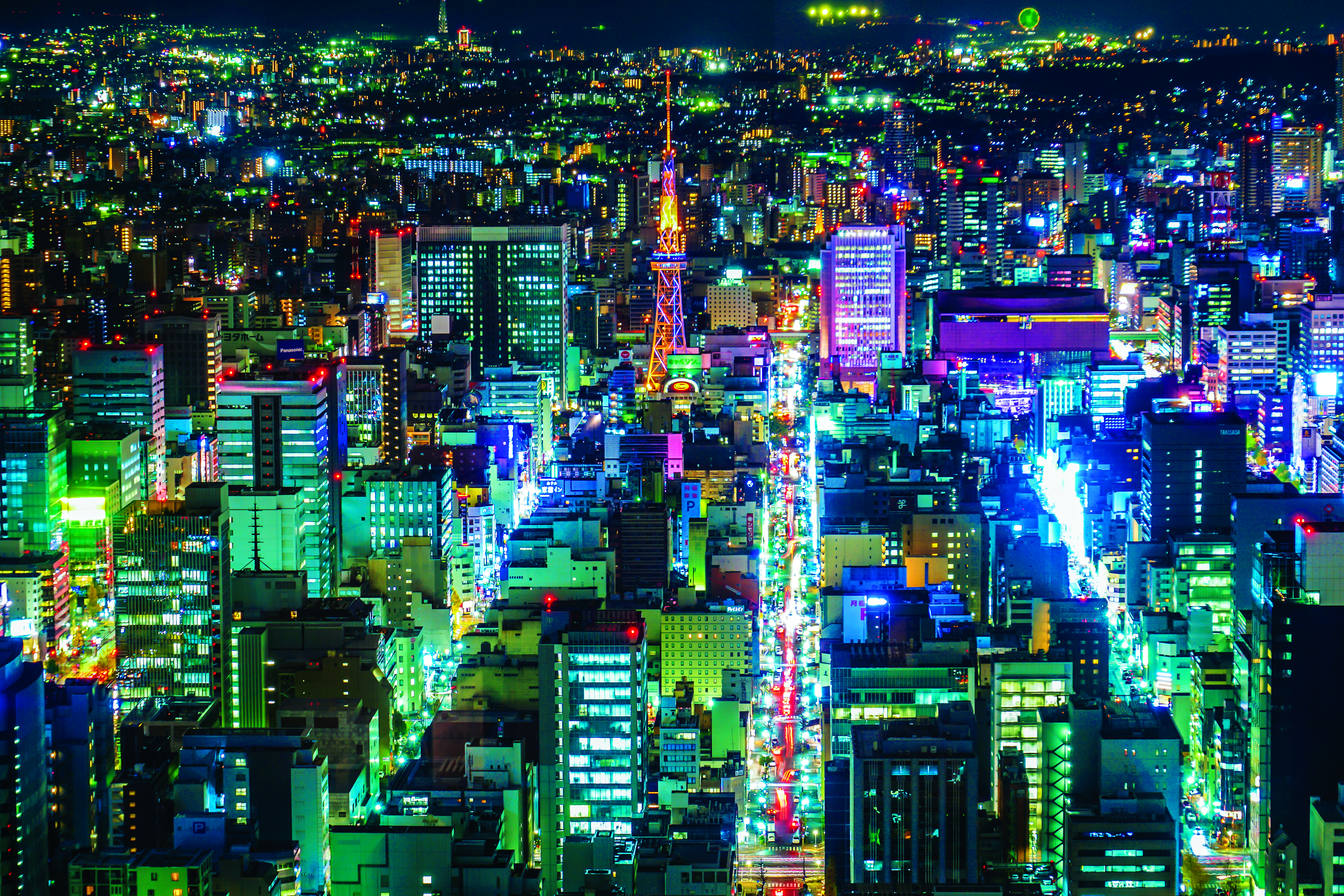 名古屋の夜景